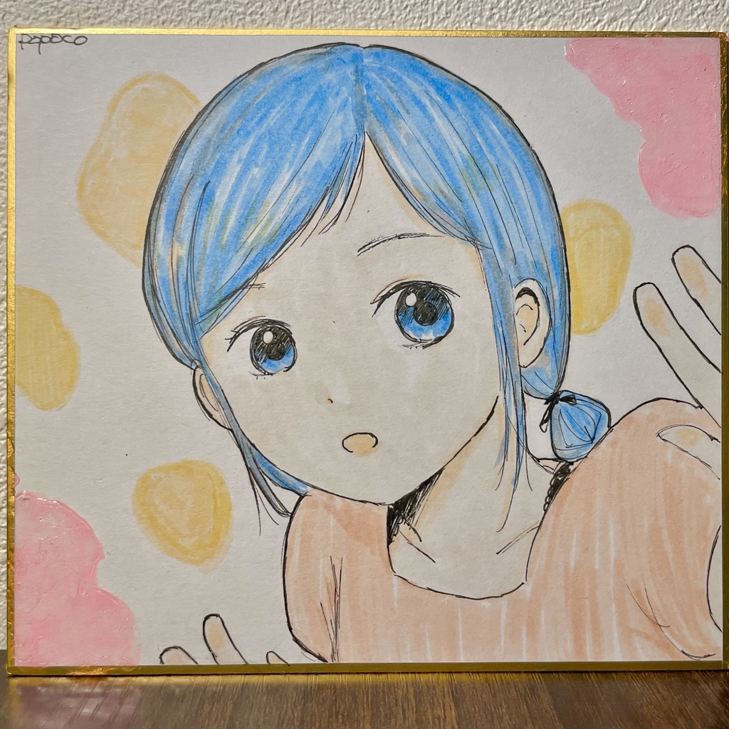 オリジナルミニ色紙【135×120mm】
