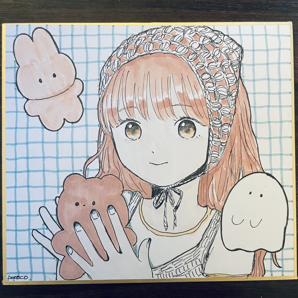 オリジナルミニ色紙【135×120mm】
