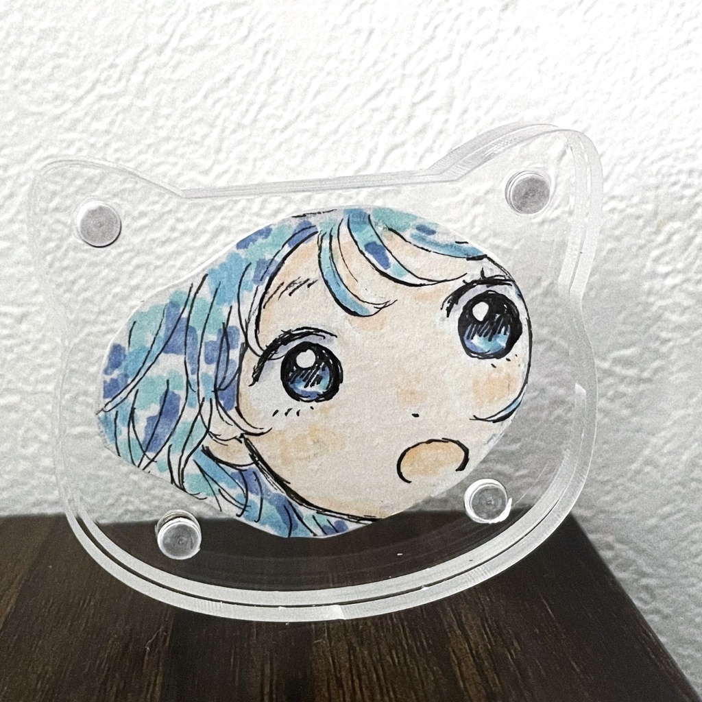 原画アクリルスタンド【猫型5×5.5×1cm】
