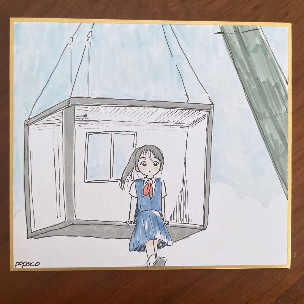 オリジナルミニ色紙【135×120mm】