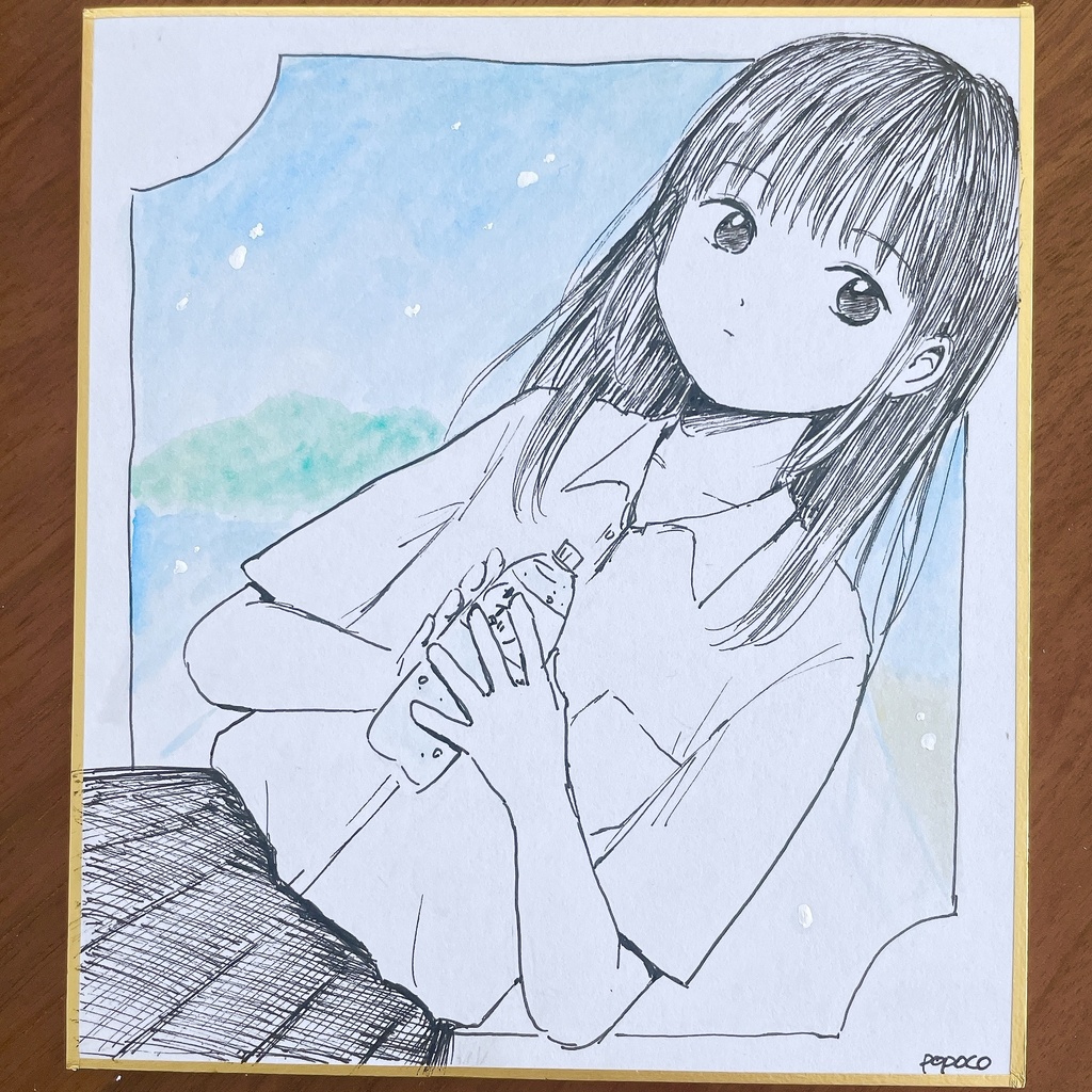 オリジナルミニ色紙【135×120mm】