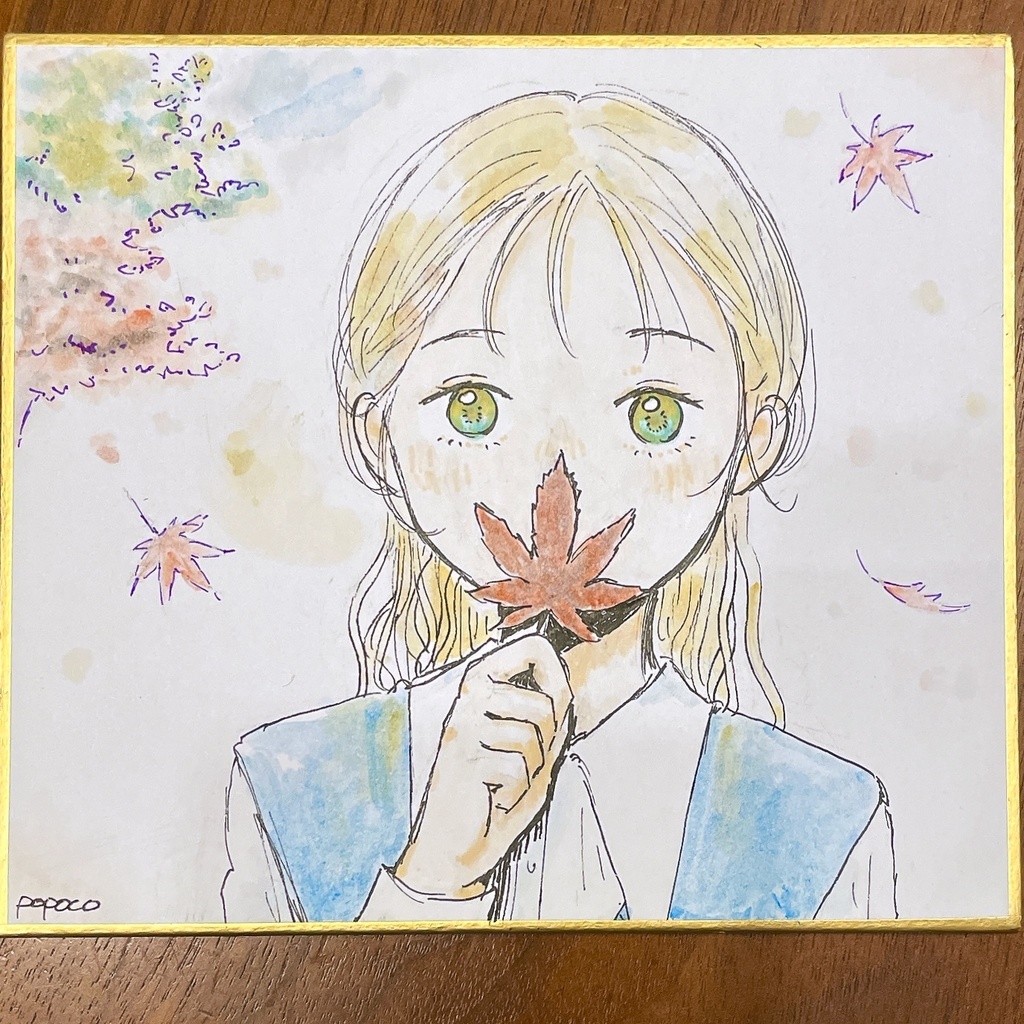 オリジナルミニ色紙【135×120mm】