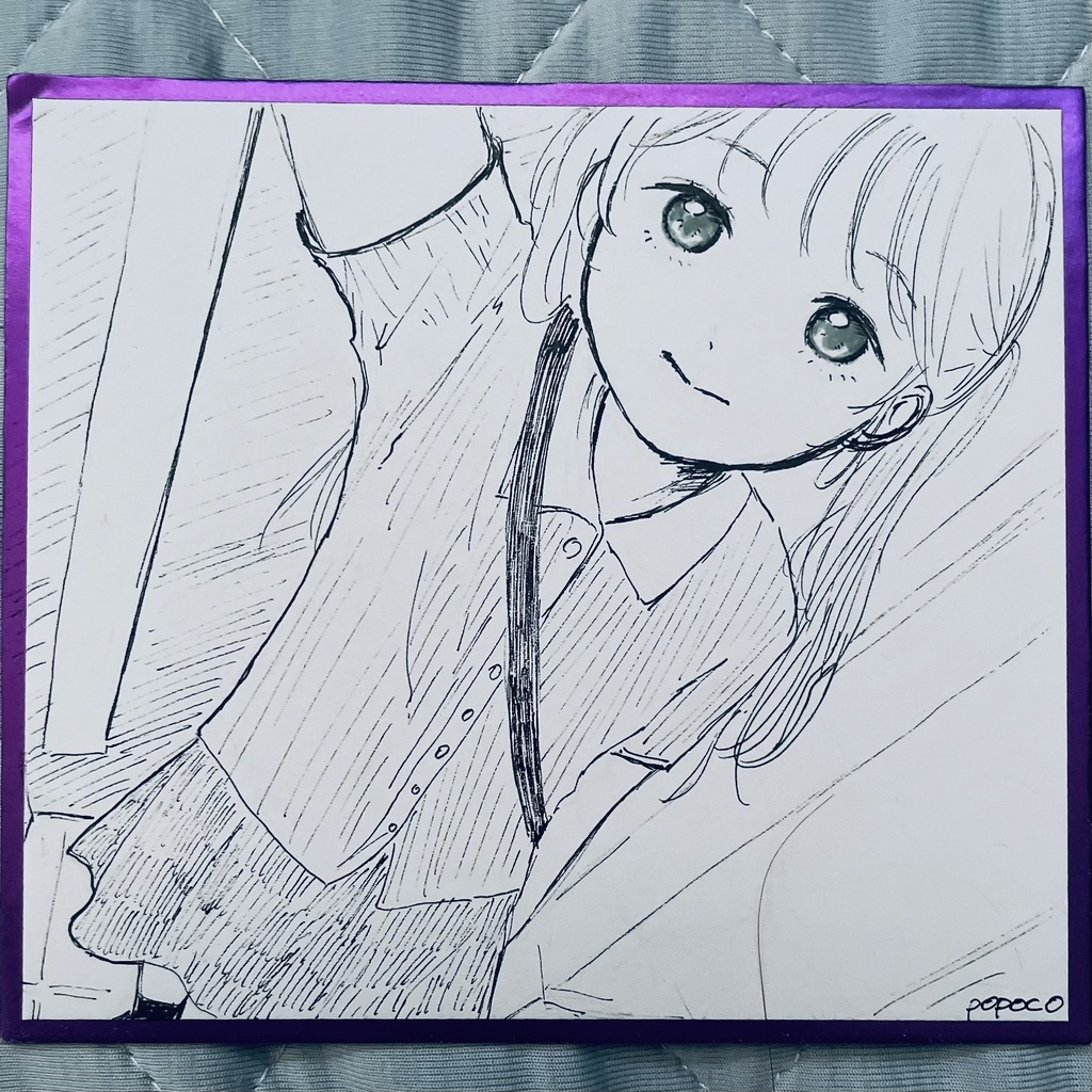 オリジナルミニ色紙【135×120mm】