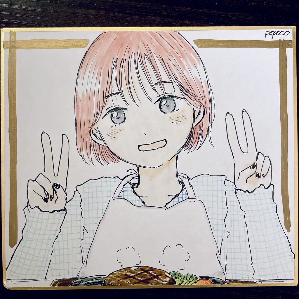オリジナルミニ色紙【135×120mm】
