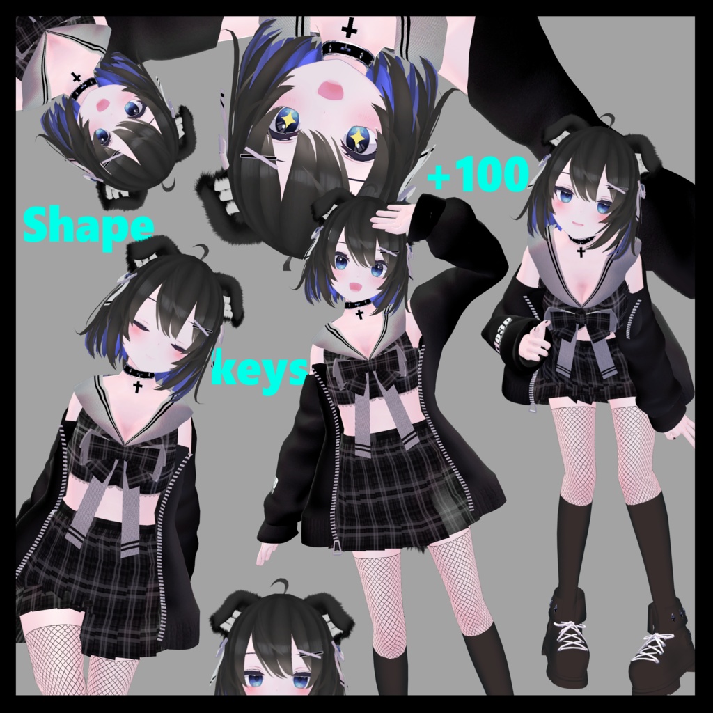 ライカ -Laika-【オリジナル3Dモデル】