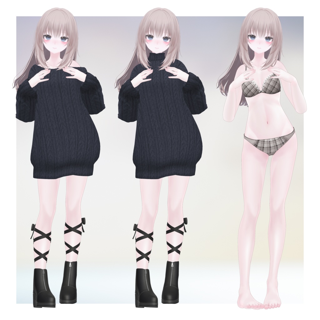 凪 -Nagi-【オリジナル3Dモデル】