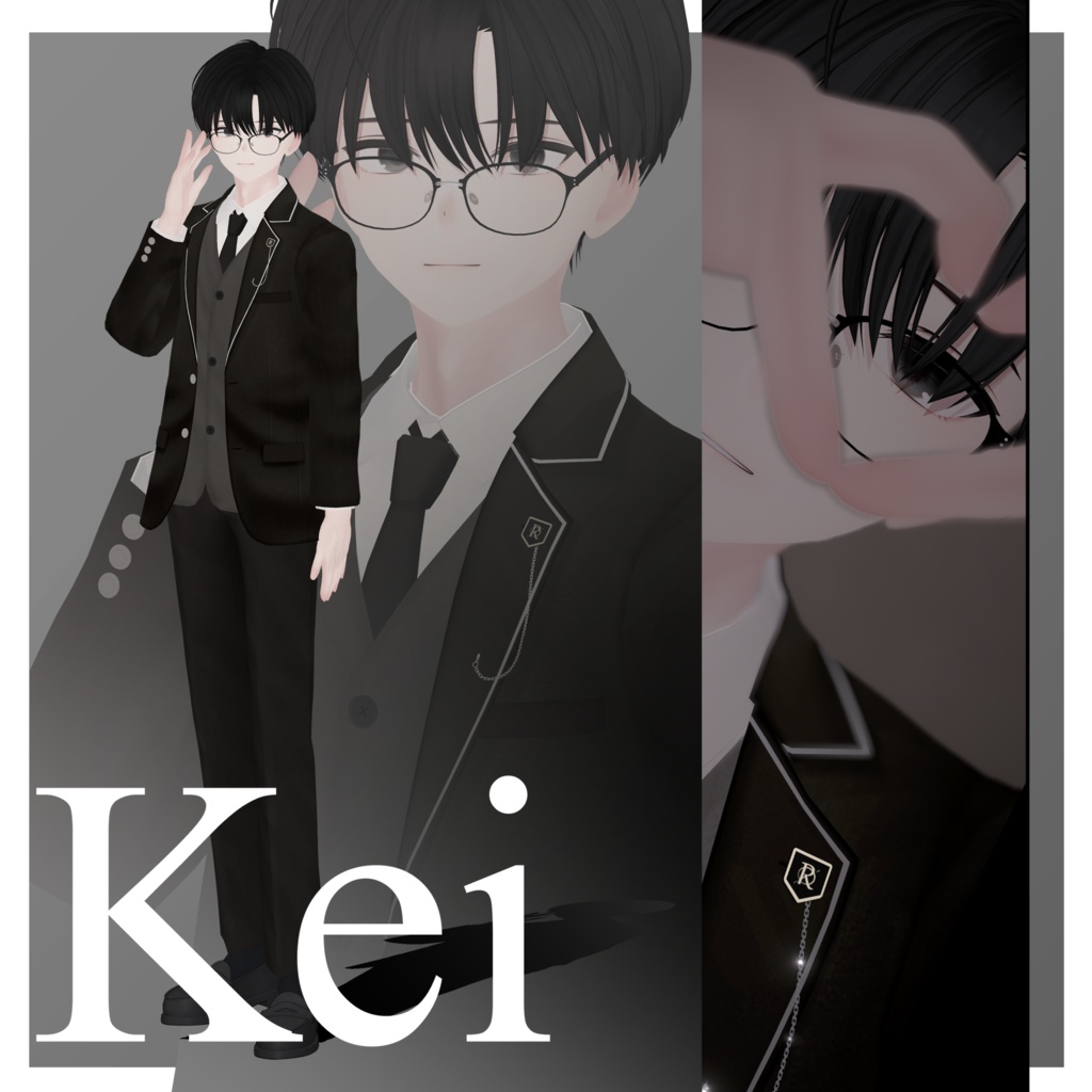 【販売記念セール中✨】 慧 -Kei- オリジナル3Dモデル