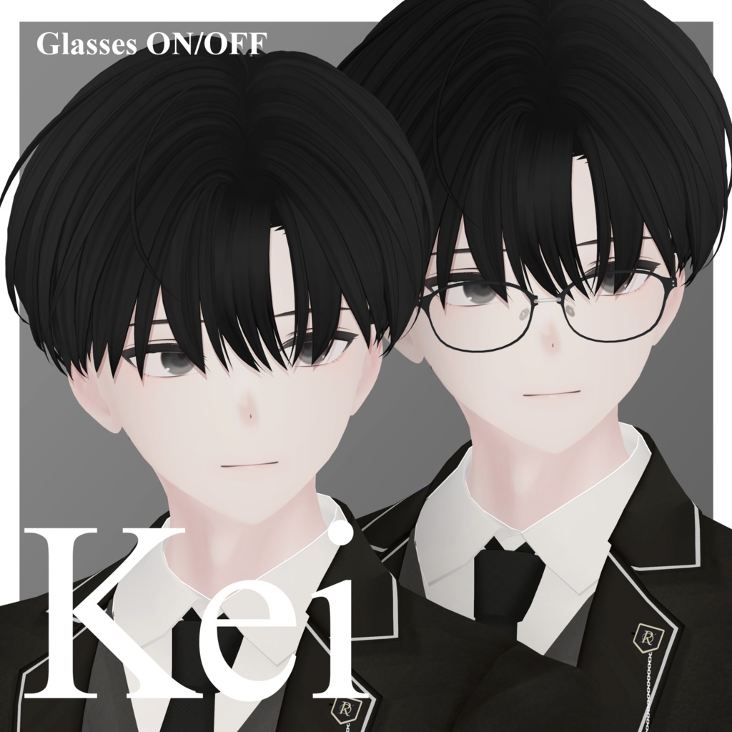 【販売記念セール中✨】 慧 -Kei- オリジナル3Dモデル