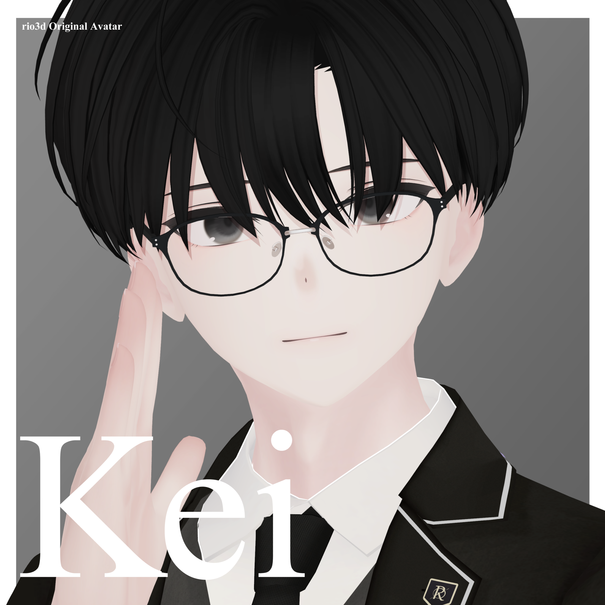 【販売記念セール中✨】 慧 -Kei- オリジナル3Dモデル