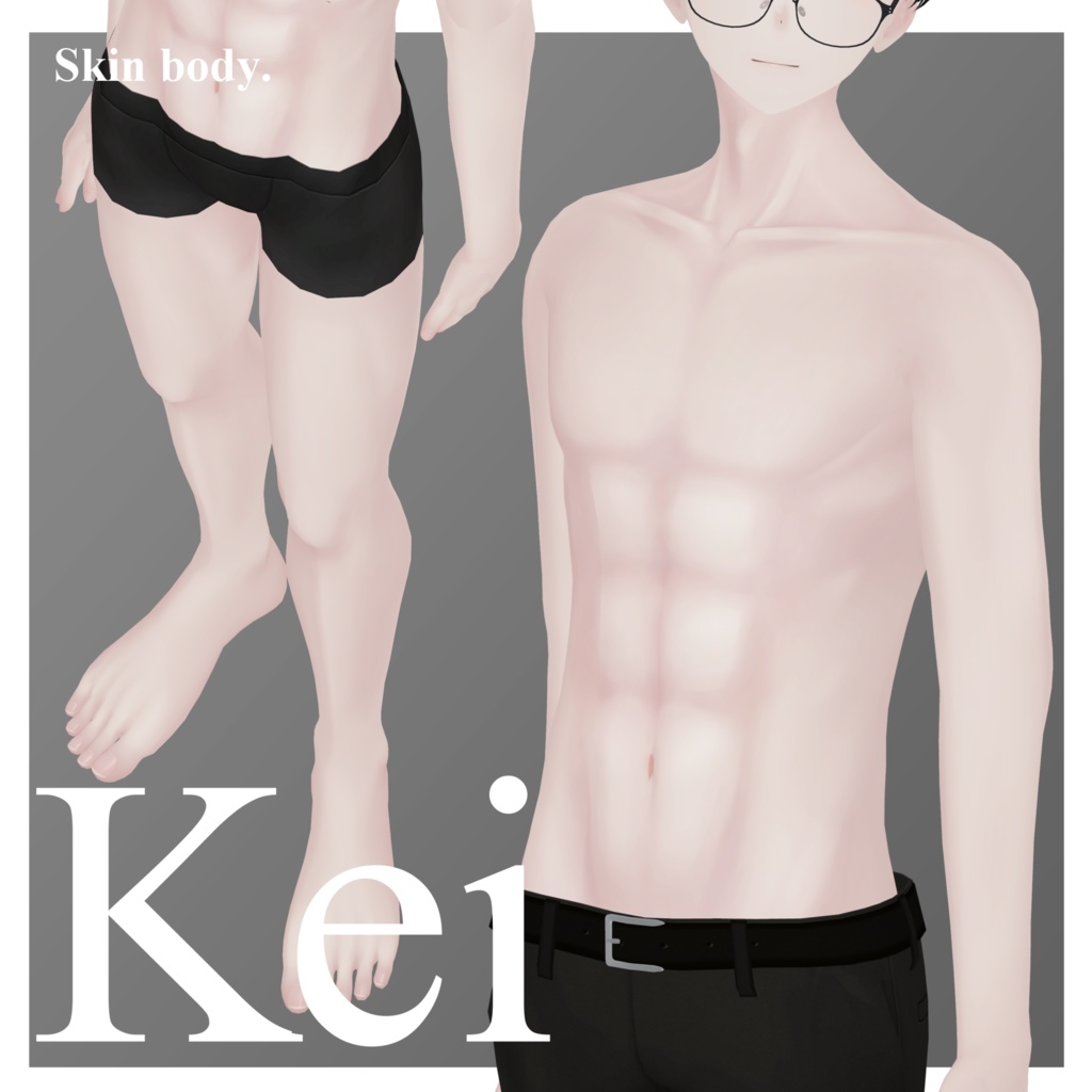 【販売記念セール中✨】 慧 -Kei- オリジナル3Dモデル