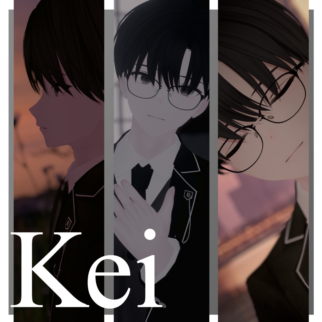 【販売記念セール中✨】 慧 -Kei- オリジナル3Dモデル