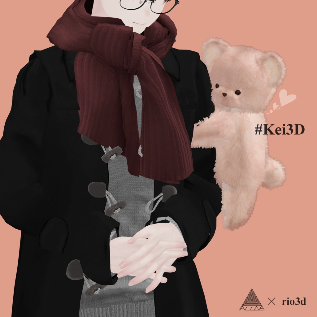 【販売記念セール中✨】 慧 -Kei- オリジナル3Dモデル