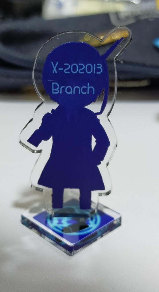 自職員ミニアクリルフィギュア