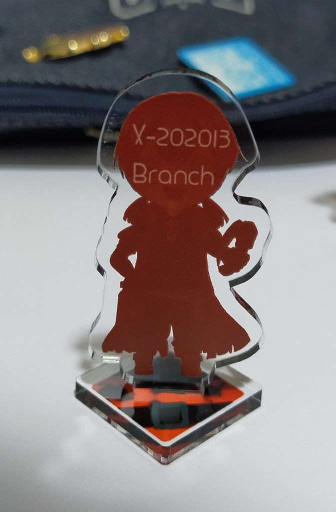 自職員ミニアクリルフィギュア