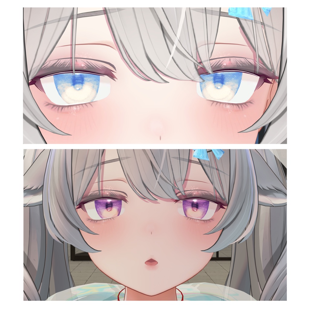 【VRChat対応】Eye&Make texture(Milltina)