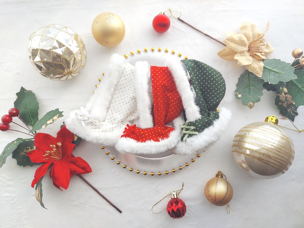 クリスマスポンチョ