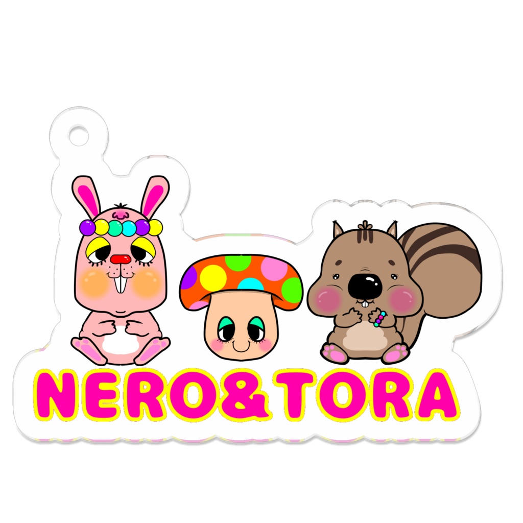 N&T キーホルダーA