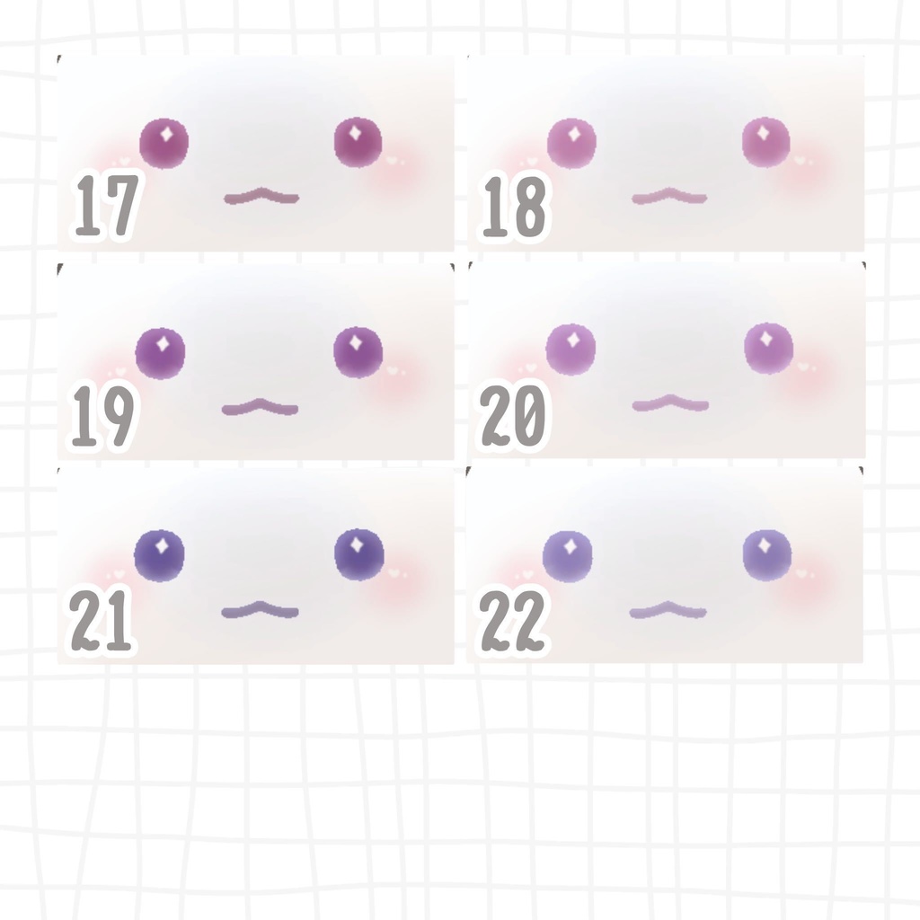 【はむ対応】きらきらおめめ+おまけメイク【VRChat】