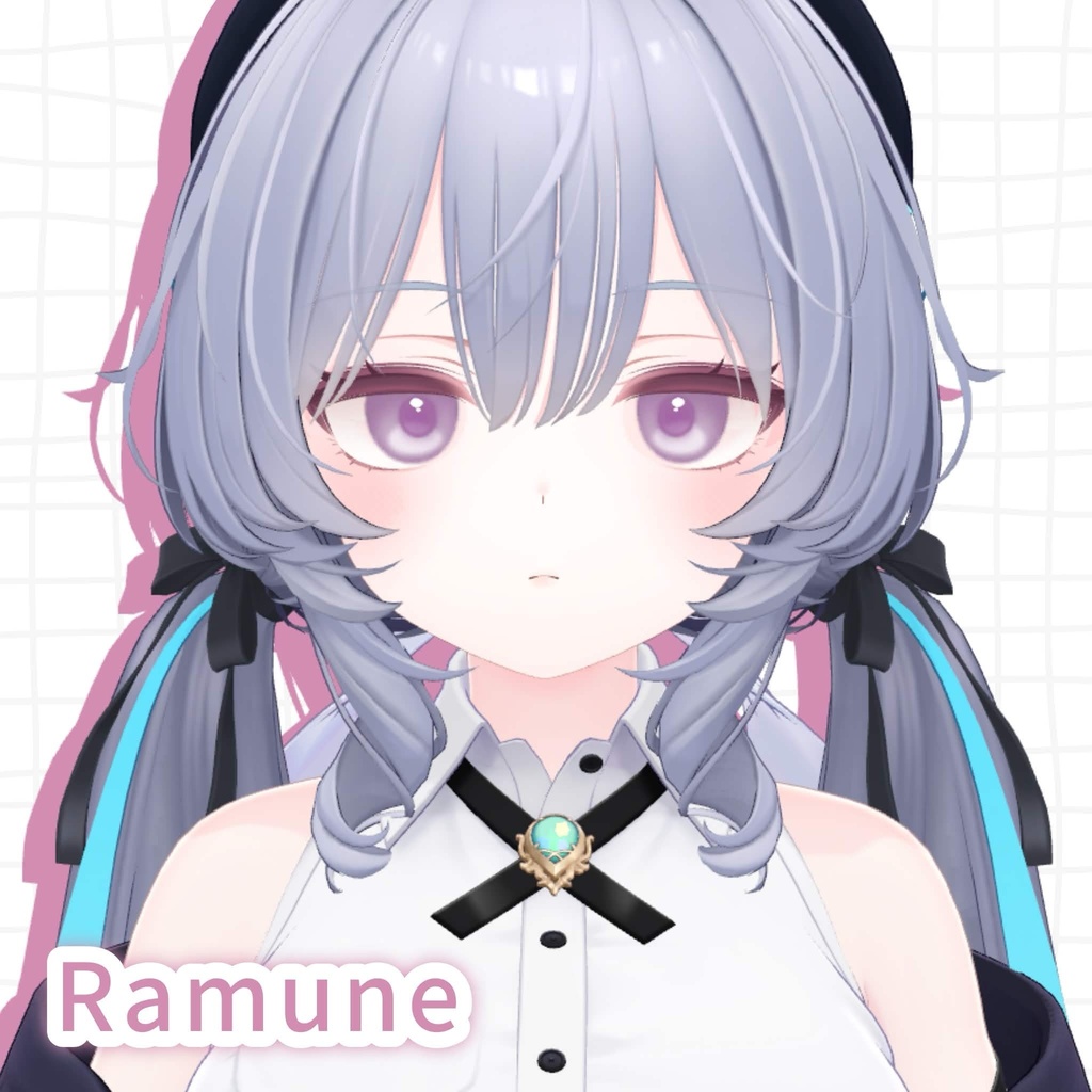 【8アバター対応】使いやすい!シンプルアイテクスチャ