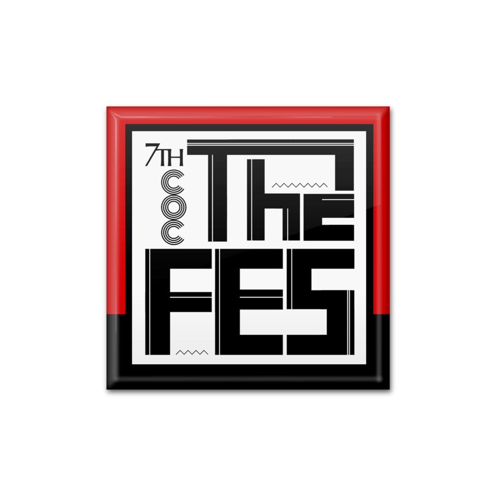 「The FES」缶バッジ