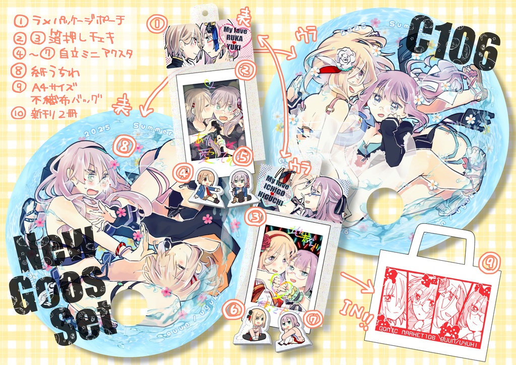 C106グッズセット(新刊抜き)