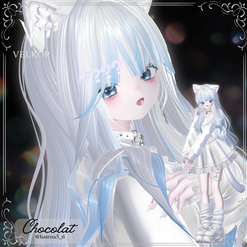 ♢Sable Veil Hair♢