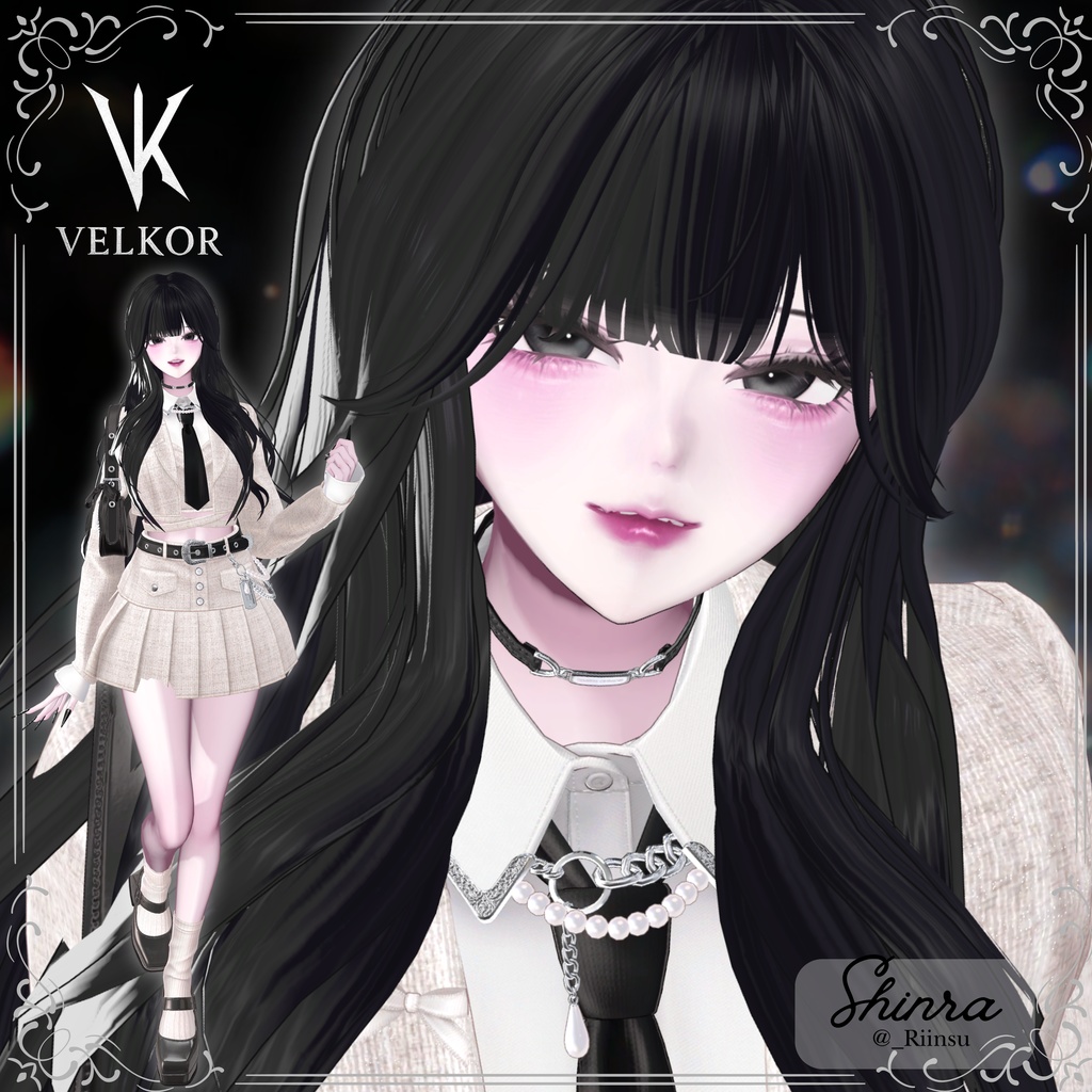 ♢Sable Veil Hair♢