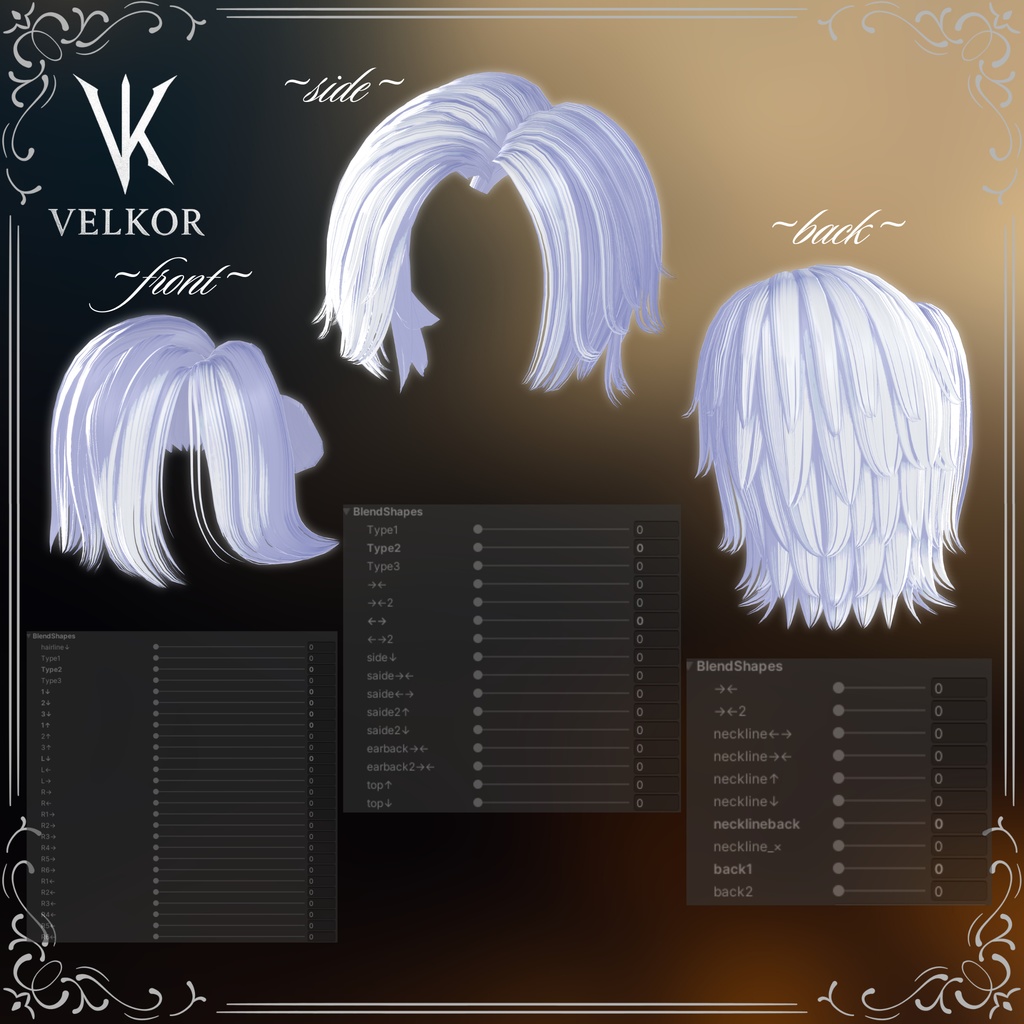 ♢Elitaire Bang Hair♢