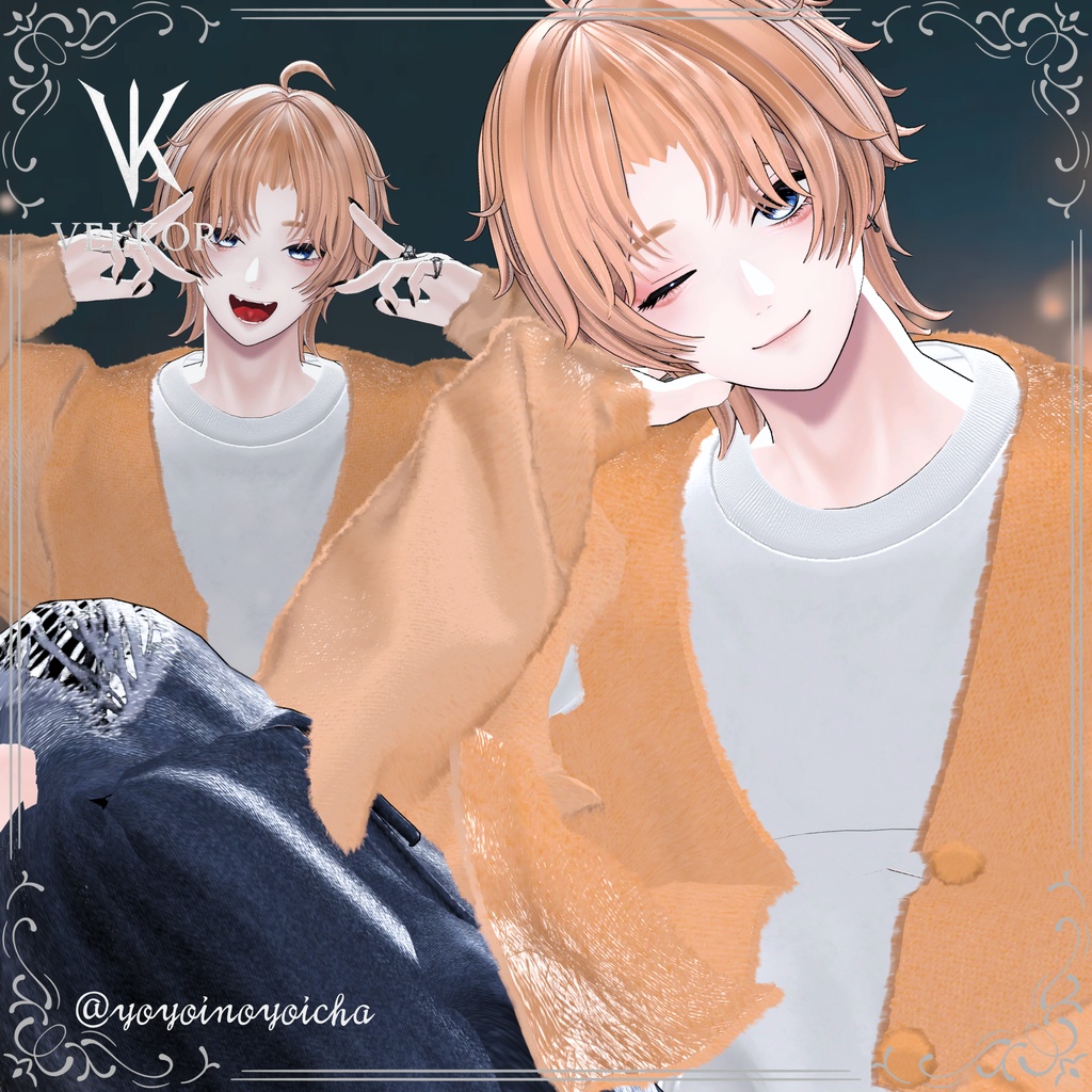 ♢Veiled Dual Hair♢