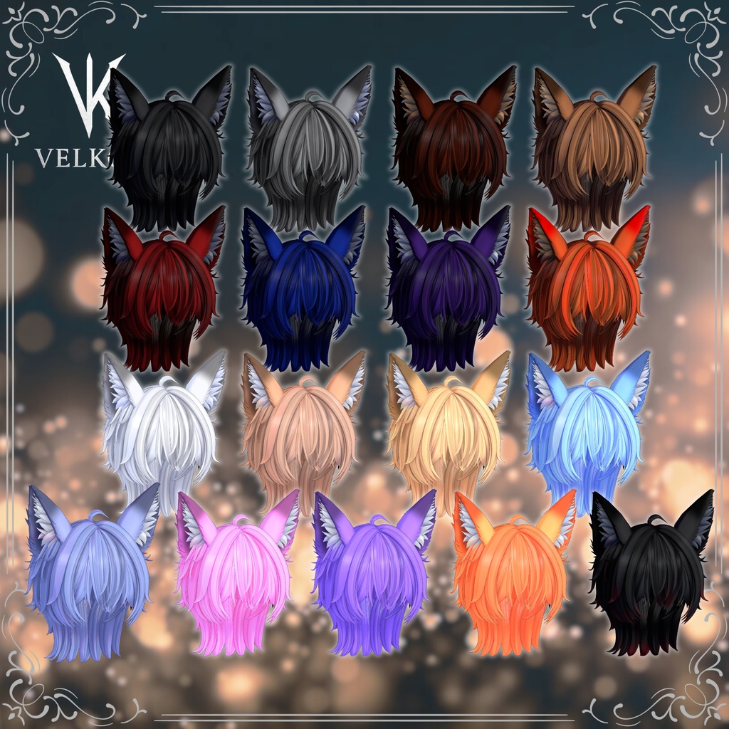 ♢Veiled Dual Hair♢