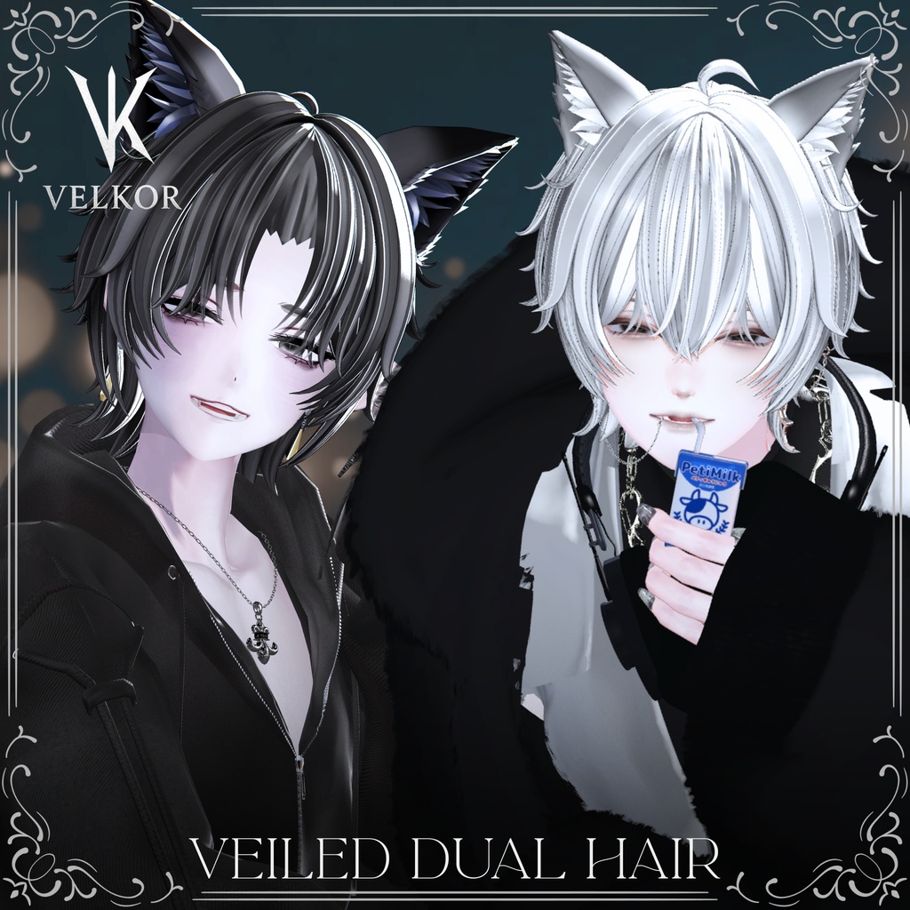 ♢Veiled Dual Hair♢