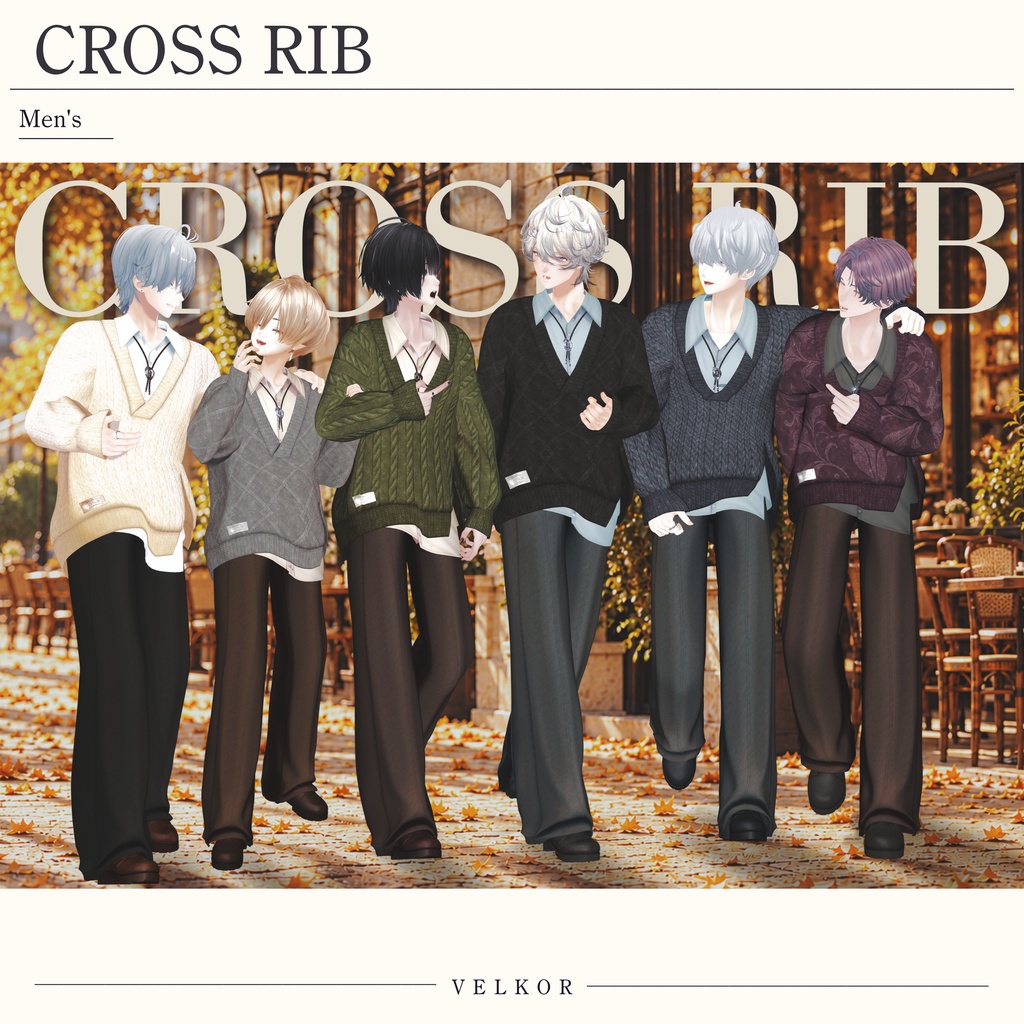 SALE♢CROSS RIB♢