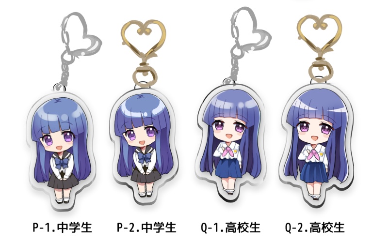 沙都子・梨花アクリルキーホルダー