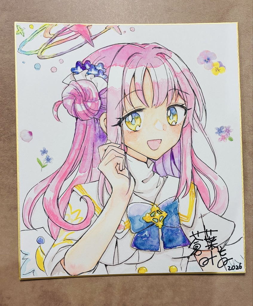 【手書き色紙】聖園ミカ