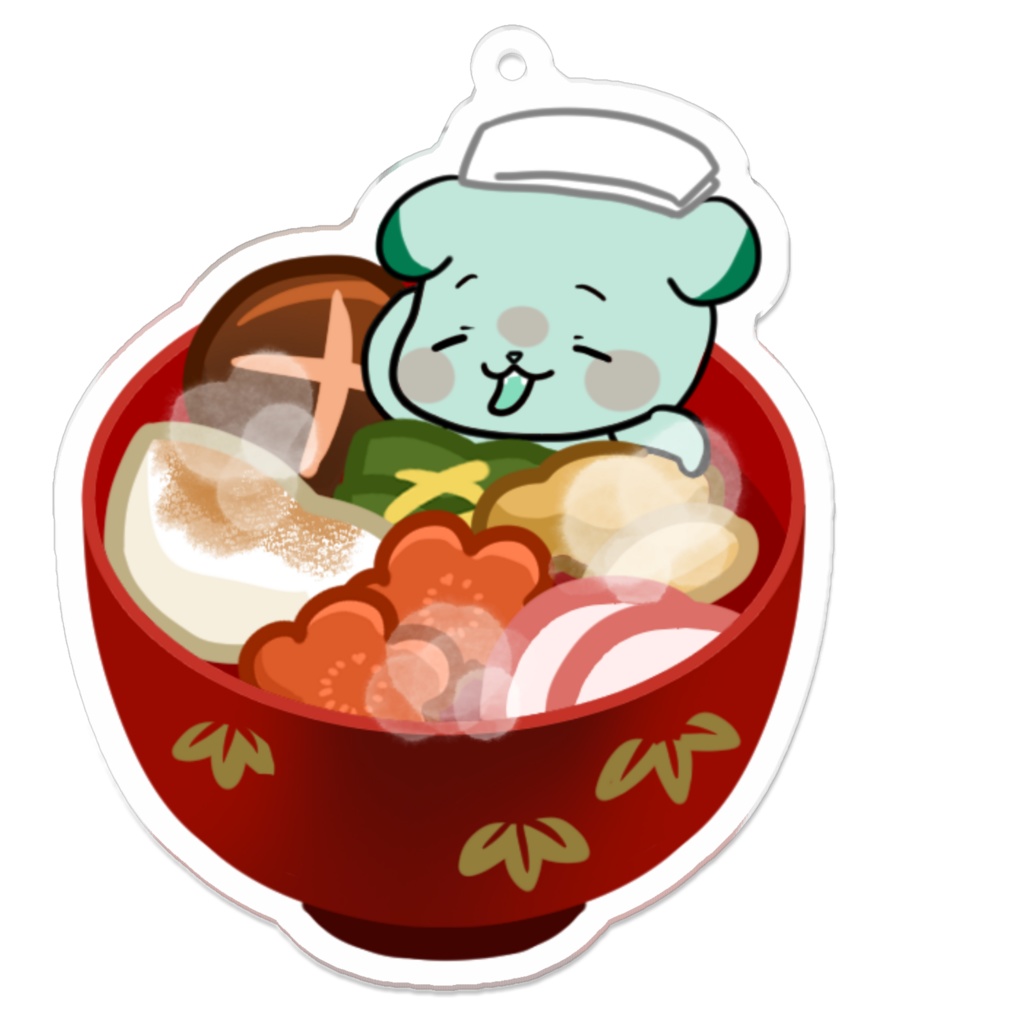 白鼬はオコジョと読む(お雑煮)