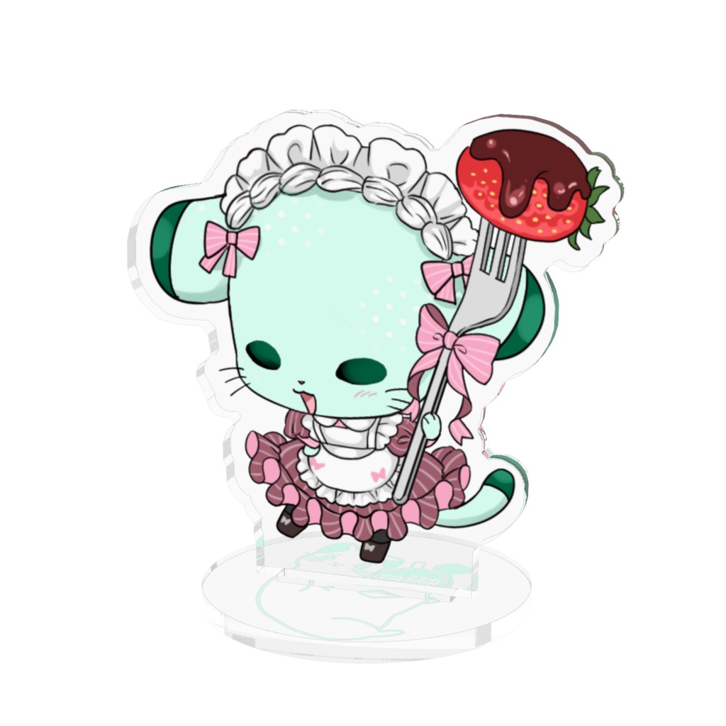 アクリルスタンド(メイドオコジョ)