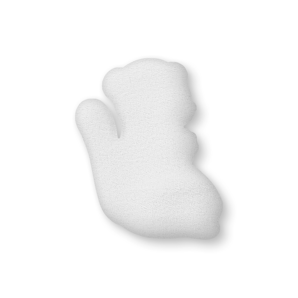 かたどりクッション(まったりオコジョ)