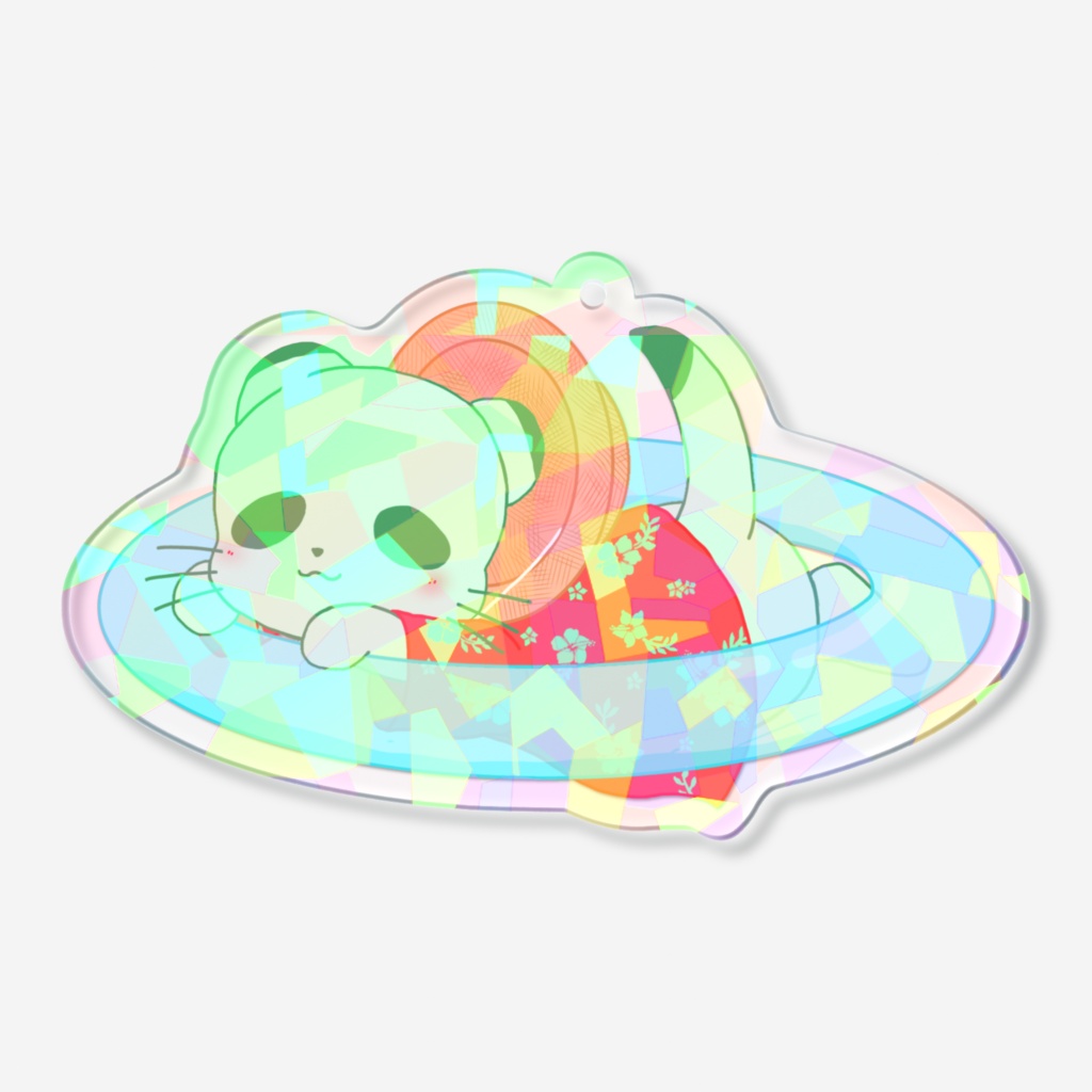 アクキー(浮き輪アロハ)