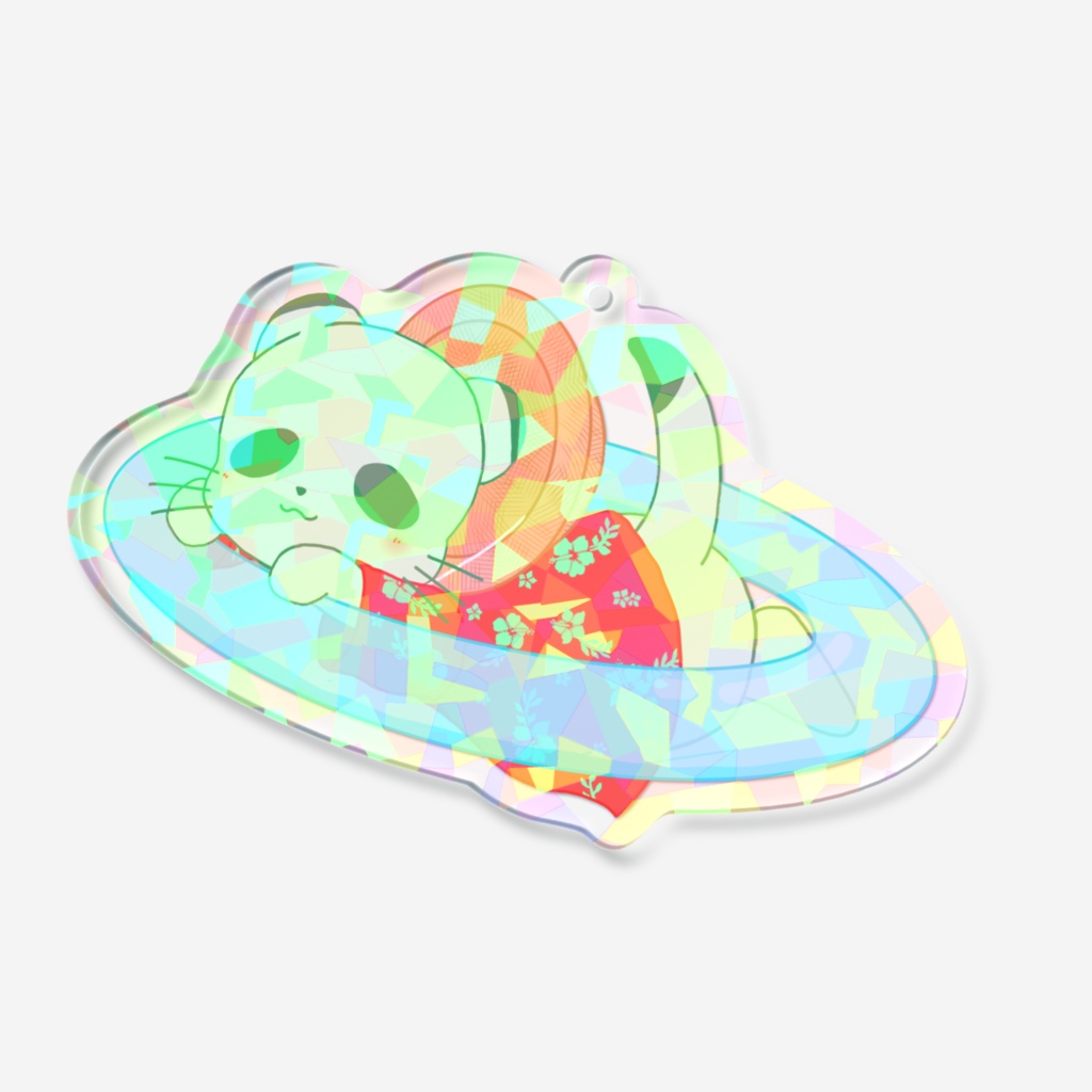 アクキー(浮き輪アロハ)