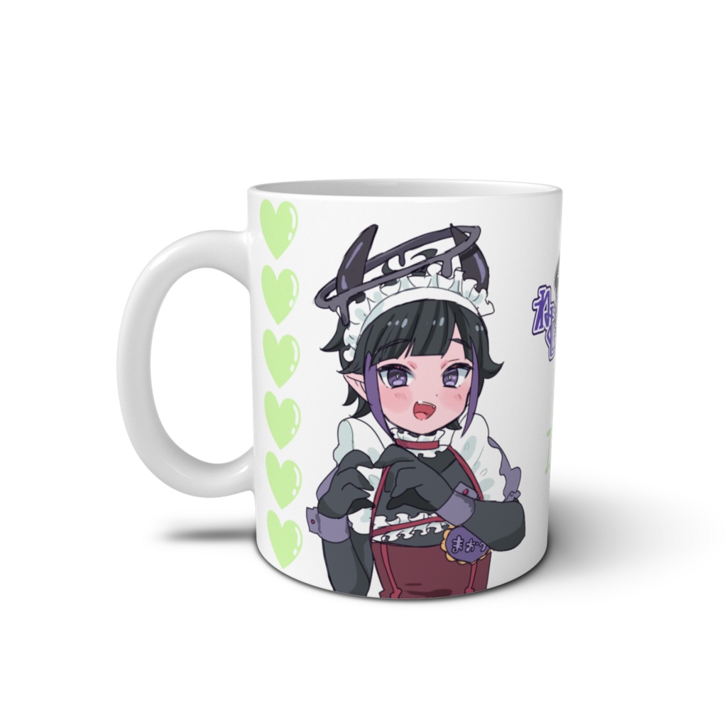 ペアチャレ記念マグカップ(ねむねむ魔王&白鼬はオコジョと読む)