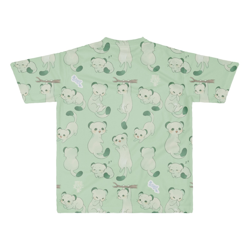 メッシュ地両面ケモコジョTシャツ