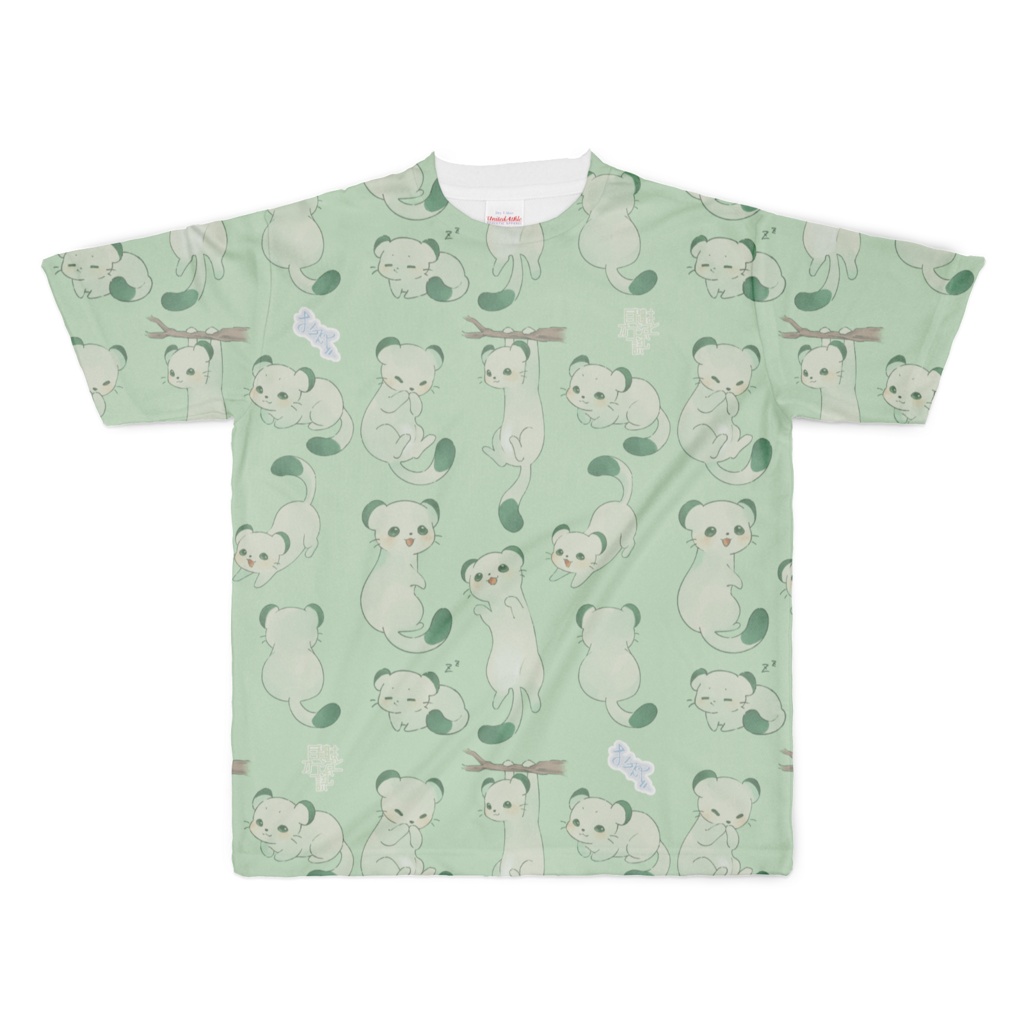 メッシュ地両面ケモコジョTシャツ