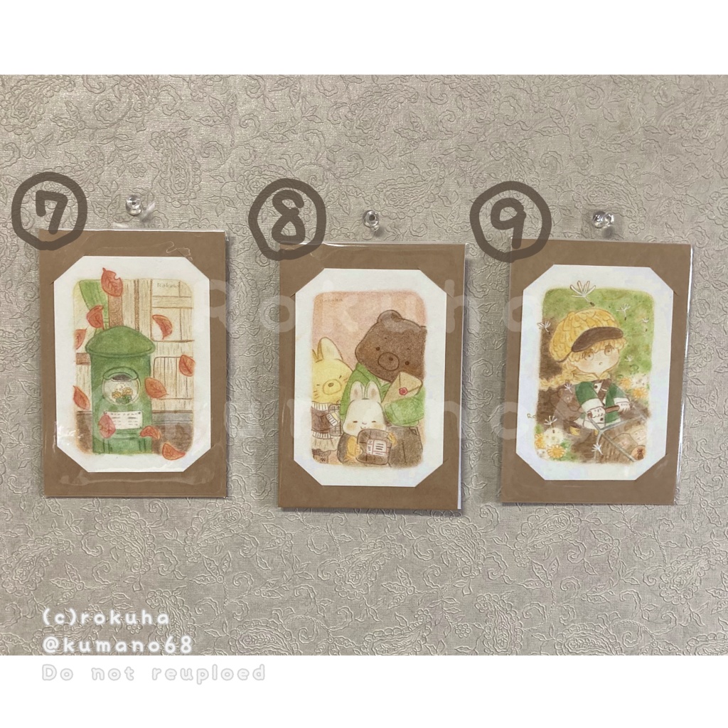 たんぽぽ郵便フレームレス原画③