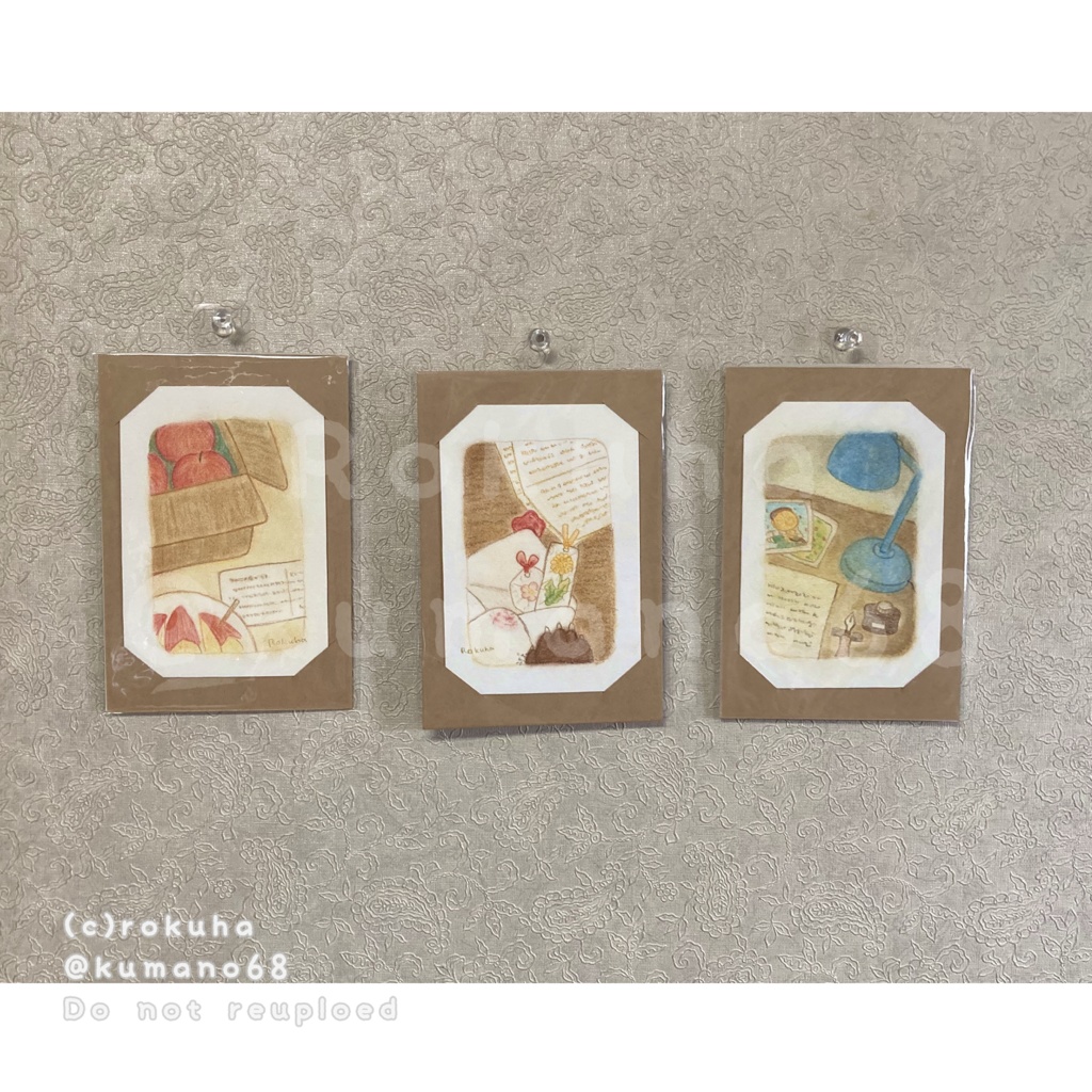 たんぽぽ郵便フレームレス原画②