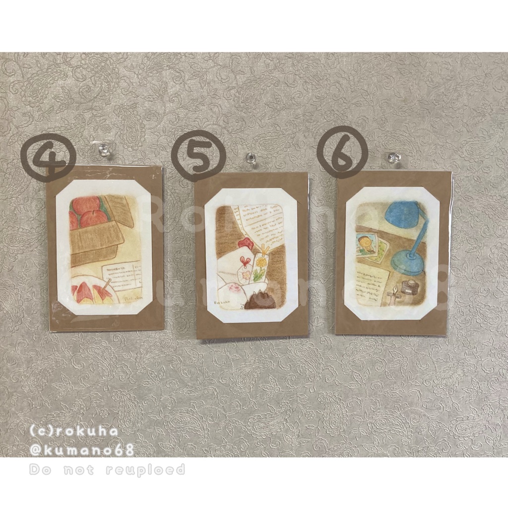 たんぽぽ郵便フレームレス原画②