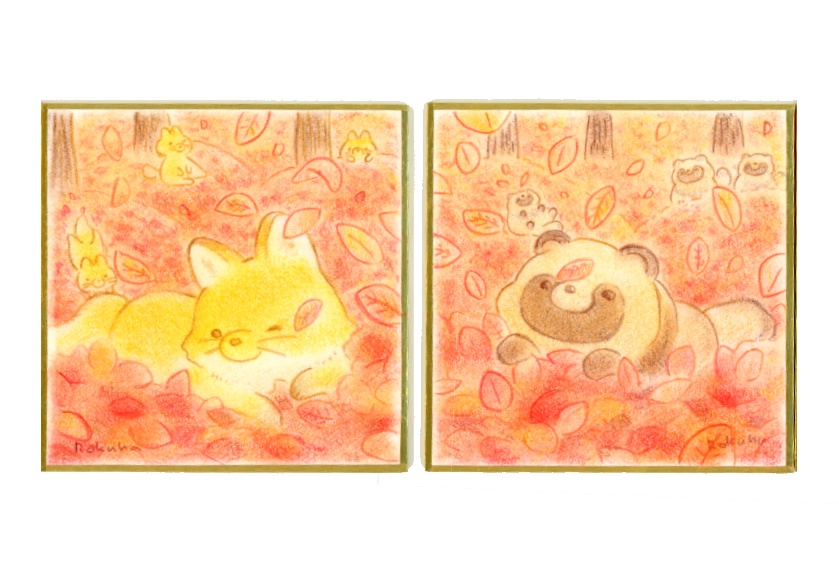 原画 ミニ色紙