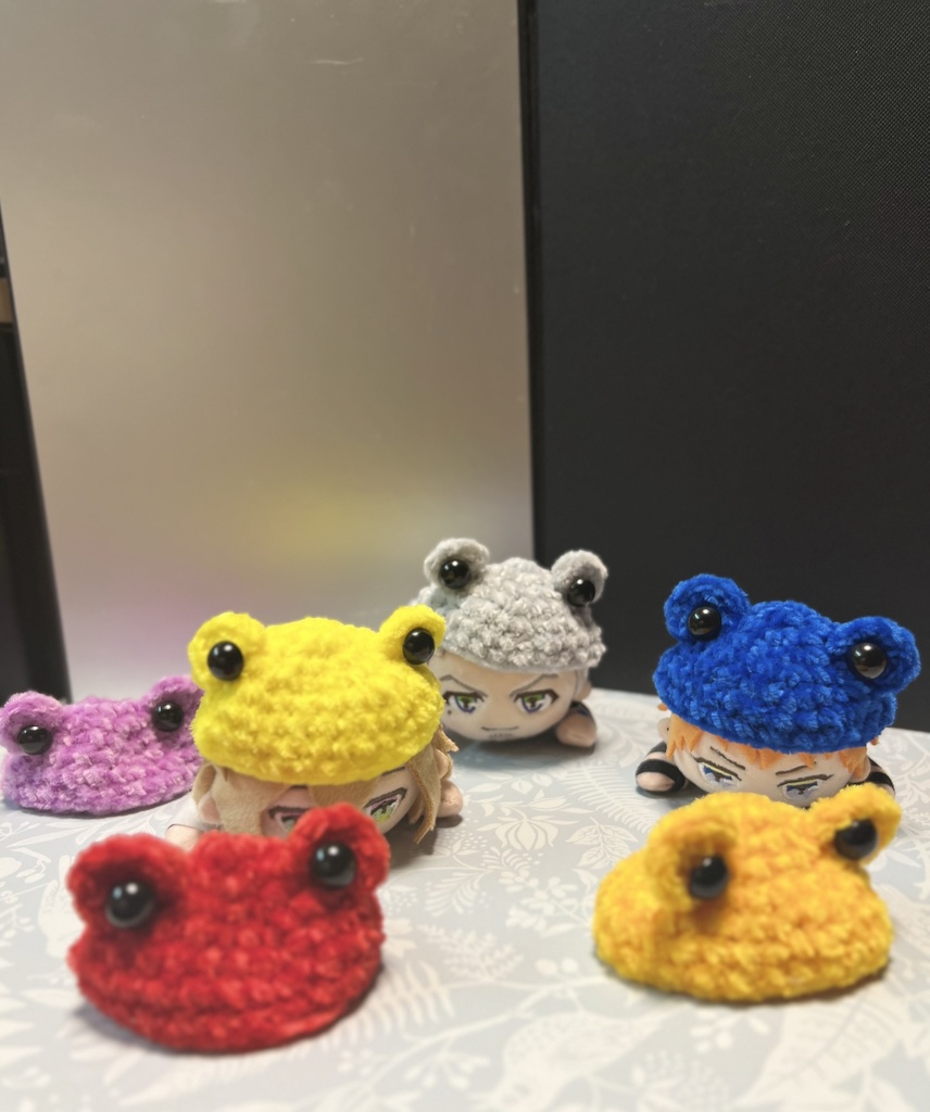 どうでもいいカエルハーフキャップ