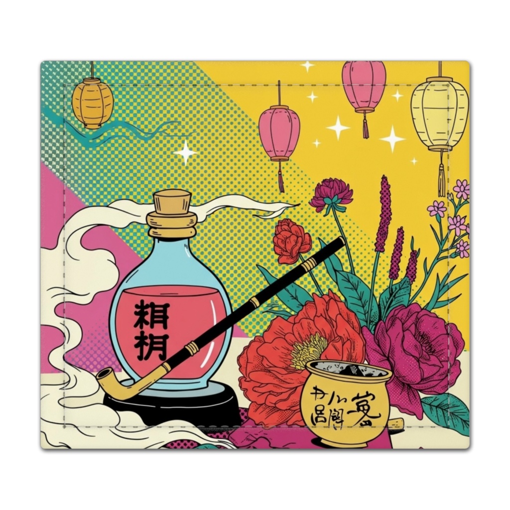 捺印マット 魔法薬と煙管A-1