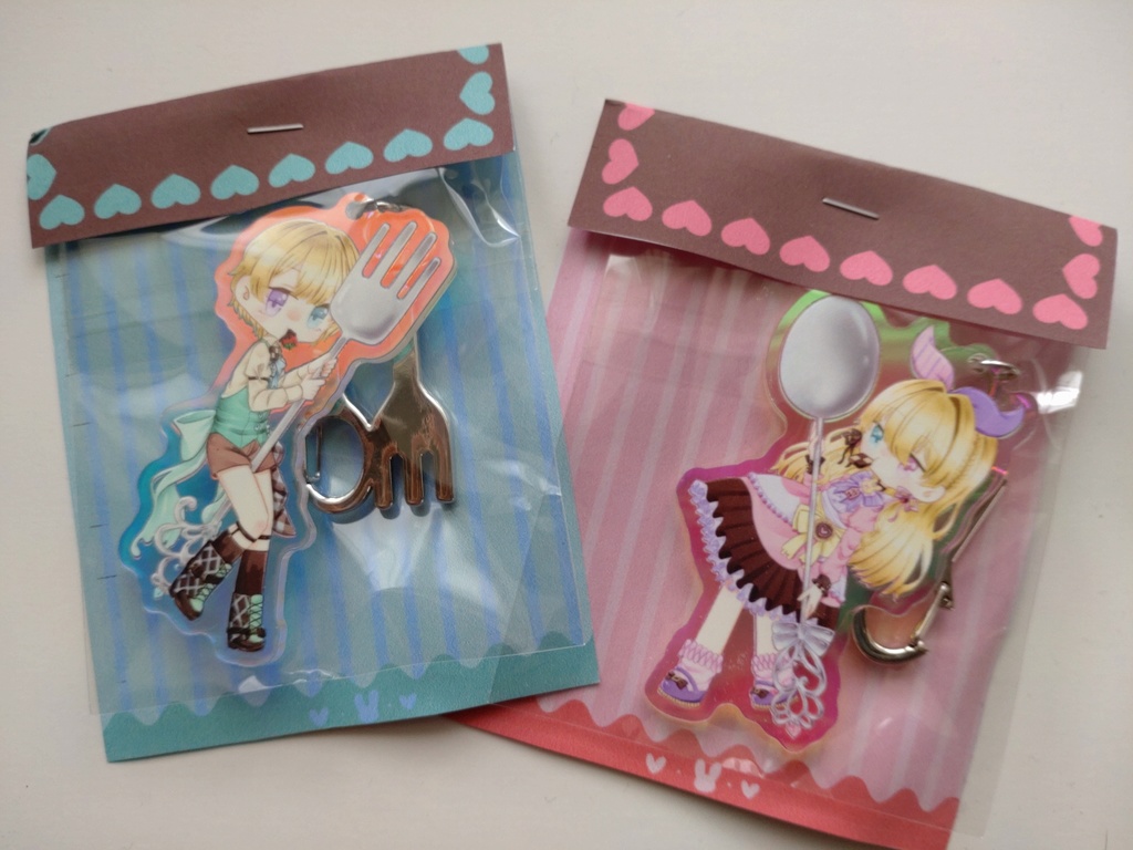 ヘンゼル&グレーテル アクリルキーホルダー 【お菓子の森で踊りましょう】