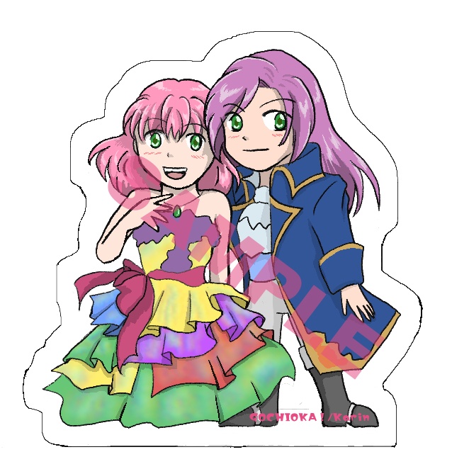 タイクーン姉妹アクリルスタンド